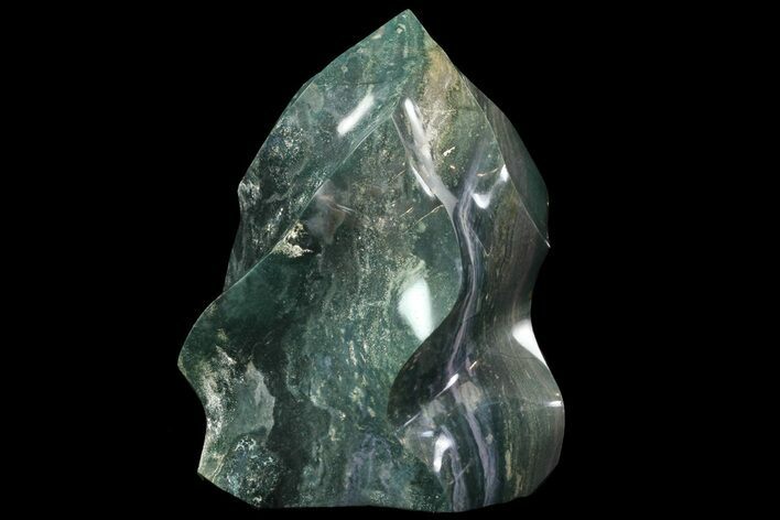 Green Jasper Flame - Madagascar #71368